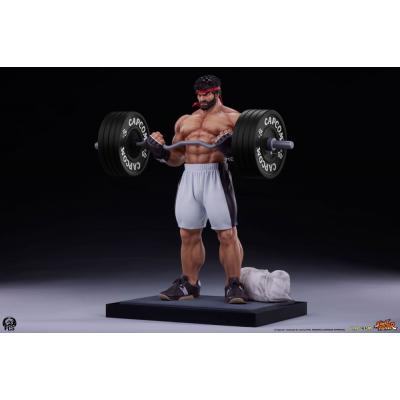 Street Fighter Estatua Premier Series 1/4 Ryu Battle Edition: Powerlifting 53 cm