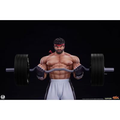 Street Fighter Estatua Premier Series 1/4 Ryu Battle Edition: Powerlifting 53 cm