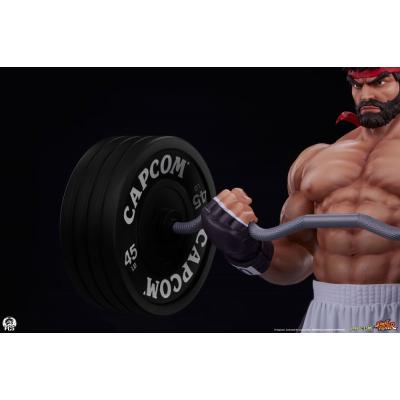 Street Fighter Estatua Premier Series 1/4 Ryu Battle Edition: Powerlifting 53 cm
