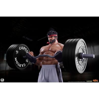 Street Fighter Estatua Premier Series 1/4 Ryu Battle Edition: Powerlifting 53 cm