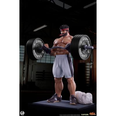 Street Fighter Estatua Premier Series 1/4 Ryu Battle Edition: Powerlifting 53 cm