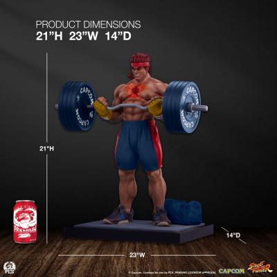 Street Fighter Estatua Premier Series 1/4 Evil Ryu: Powerlifting 53 cm