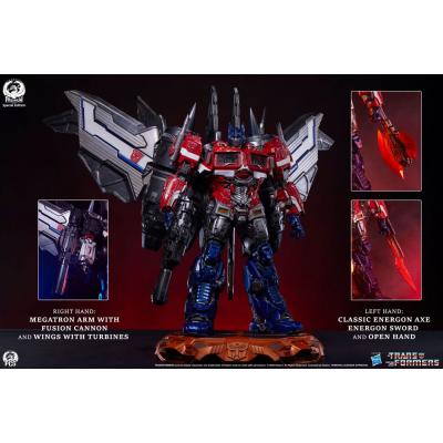 Transformers Estatua Museum Scale Optimus Prime Jet Convoy Edition 87 cm