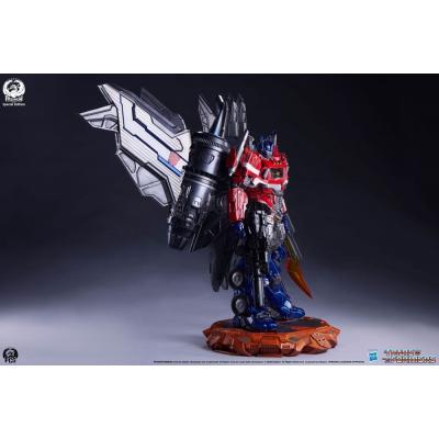 Transformers Estatua Museum Scale Optimus Prime Jet Convoy Edition 87 cm