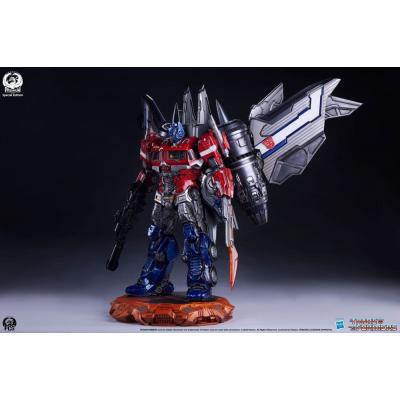 Transformers Estatua Museum Scale Optimus Prime Jet Convoy Edition 87 cm