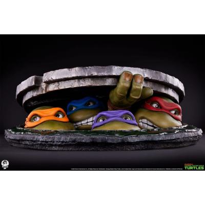 Tortugas Ninja Diorama Statuette Underground 41 cm