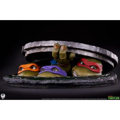 Tortugas Ninja Diorama Statuette Underground 41 cm