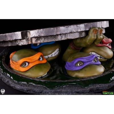 Tortugas Ninja Diorama Statuette Underground 41 cm