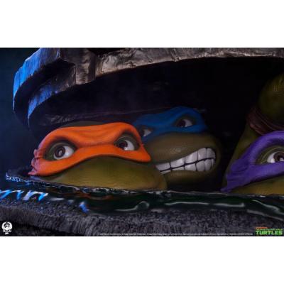 Tortugas Ninja Diorama Statuette Underground 41 cm