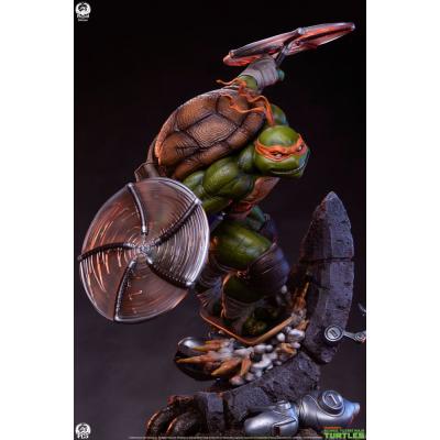 Tortugas Ninja Estatua 1/3 Michelangelo Deluxe Edition 67 cm