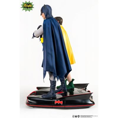 DC Comics Estatua 1/4 Diorama Batman & Robin 1966 52 cm