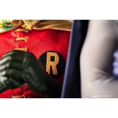 DC Comics Estatua 1/4 Diorama Batman & Robin 1966 52 cm