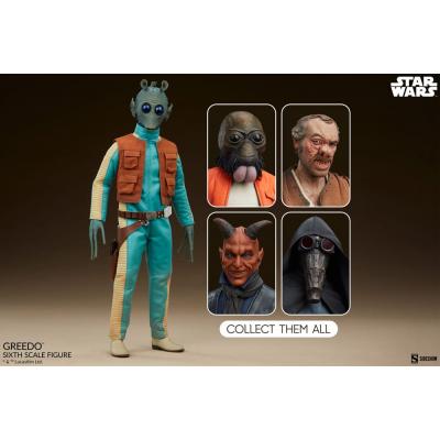Star Wars Figura Scum & Villainy 1/6 Greedo 30 cm