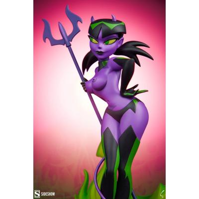 Original Artist Series Estatua Devil Girl (Purple and Green Variant) 30 cm