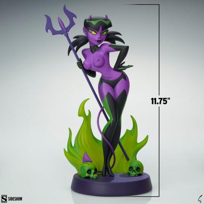 Original Artist Series Estatua Devil Girl (Purple and Green Variant) 30 cm