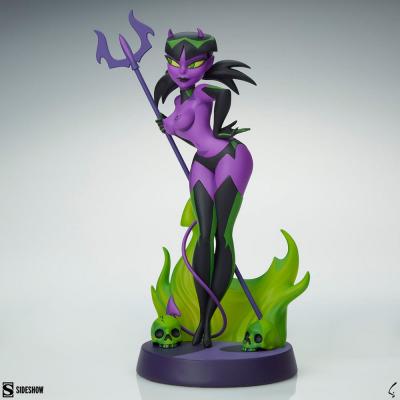 Original Artist Series Estatua Devil Girl (Purple and Green Variant) 30 cm