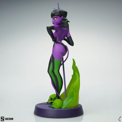Original Artist Series Estatua Devil Girl (Purple and Green Variant) 30 cm