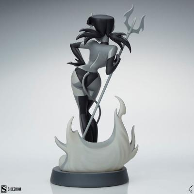 Original Artist Series Estatua Devil Girl (Black and White Variant) 30 cm