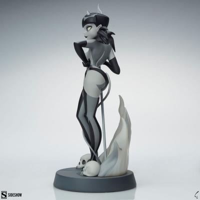 Original Artist Series Estatua Devil Girl (Black and White Variant) 30 cm