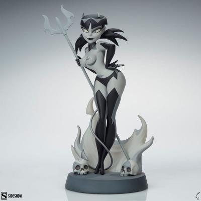 Original Artist Series Estatua Devil Girl (Black and White Variant) 30 cm