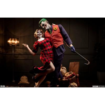 DC Comics Mythos Estatua 1/5 The Joker and Harley Quinn: Lawless Love 41 cm