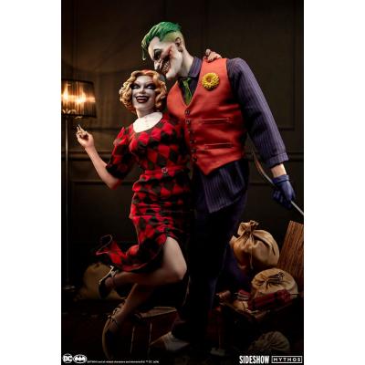 DC Comics Mythos Estatua 1/5 The Joker and Harley Quinn: Lawless Love 41 cm