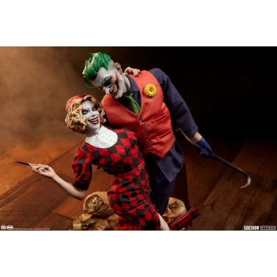 DC Comics Mythos Estatua 1/5 The Joker and Harley Quinn: Lawless Love 41 cm