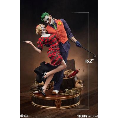 DC Comics Mythos Estatua 1/5 The Joker and Harley Quinn: Lawless Love 41 cm