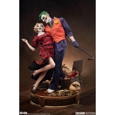 DC Comics Mythos Estatua 1/5 The Joker and Harley Quinn: Lawless Love 41 cm