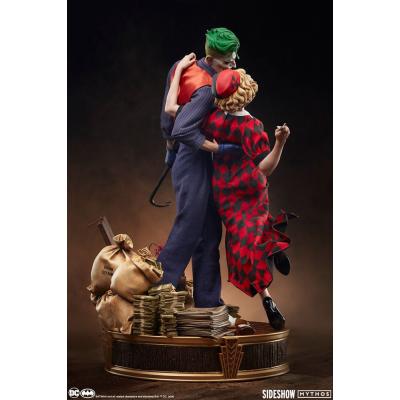 DC Comics Mythos Estatua 1/5 The Joker and Harley Quinn: Lawless Love 41 cm