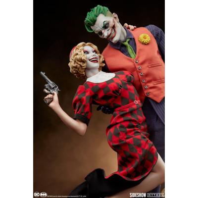DC Comics Mythos Estatua 1/5 The Joker and Harley Quinn: Lawless Love 41 cm