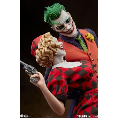 DC Comics Mythos Estatua 1/5 The Joker and Harley Quinn: Lawless Love 41 cm