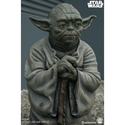 Star Wars Estatua Bronce tamaño real Yoda 79 cm