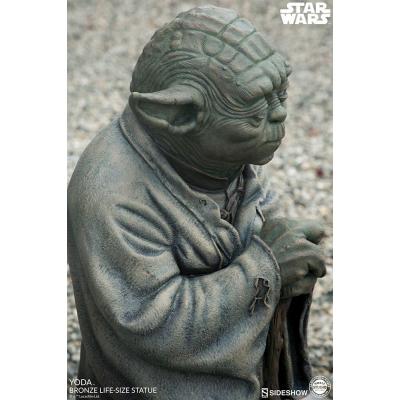 Star Wars Estatua Bronce tamaño real Yoda 79 cm