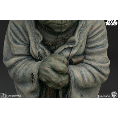 Star Wars Estatua Bronce tamaño real Yoda 79 cm