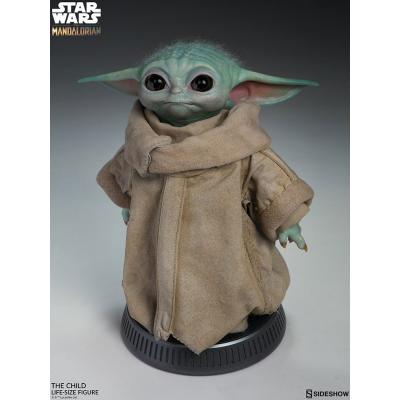 Star Wars The Mandalorian Estatua tamaño real The Child 42 cm