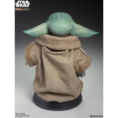 Star Wars The Mandalorian Estatua tamaño real The Child 42 cm