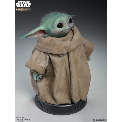 Star Wars The Mandalorian Estatua tamaño real The Child 42 cm