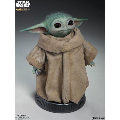 Star Wars The Mandalorian Estatua tamaño real The Child 42 cm
