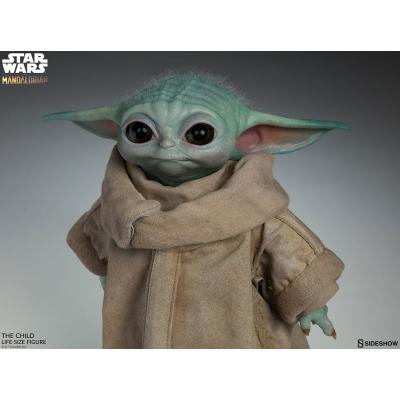 Star Wars The Mandalorian Estatua tamaño real The Child 42 cm