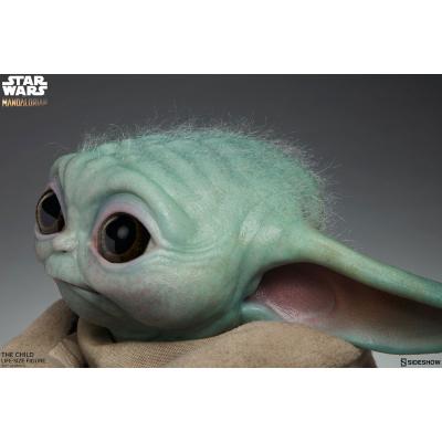 Star Wars The Mandalorian Estatua tamaño real The Child 42 cm