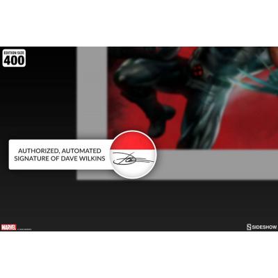 Marvel Litografia Wolverine vs Blade 46 x 61 cm - sin marco