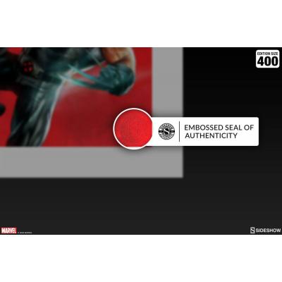 Marvel Litografia Wolverine vs Blade 46 x 61 cm - sin marco