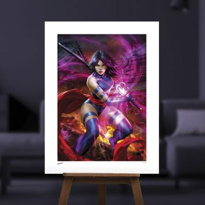 Marvel Litografia Psylocke 46 x 61 cm - sin marco