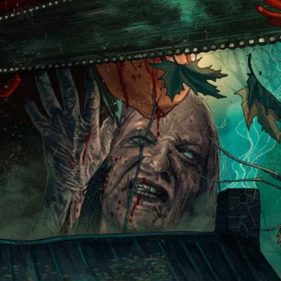 Evil Dead 2 Litografia Ash Williams 46 x 61 cm - sin marco