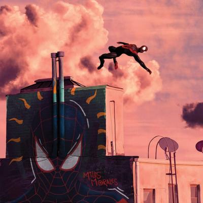 Marvel Litografias Spider-Man 30 x 46 cm - sin marco