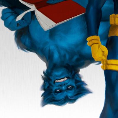 Marvel Litografia Fall of the House of X 41 x 61 cm - sin marco