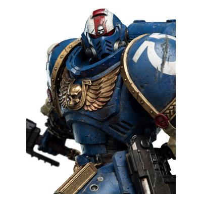 Warhammer 40,000: Space Marine 2 Estatua 1/6 Lieutenant Titus Battleline Edition 63 cm