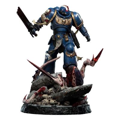 Warhammer 40,000: Space Marine 2 Estatua 1/6 Lieutenant Titus Battleline Edition 63 cm