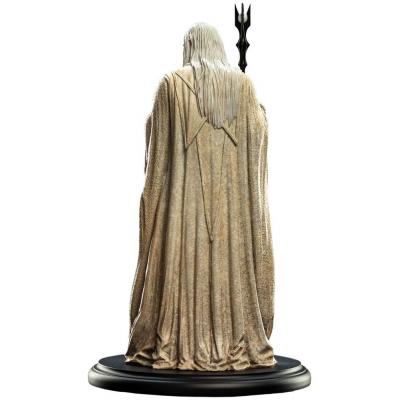 El Señor de los Anillos Estatua Saruman el Blanco 19 cm
